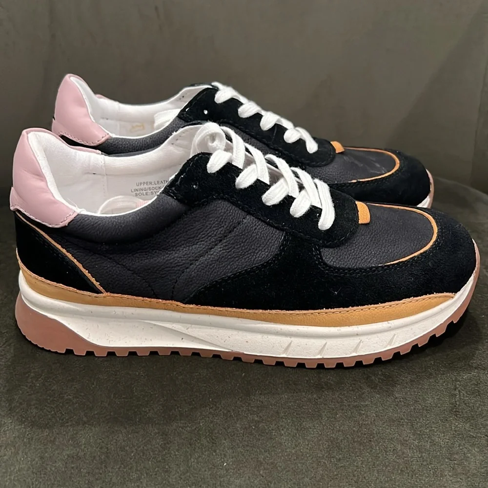 NIB Madewell Kickoff Trainer Sneakers in Nubuck Suede and Leather - Picture 6 of 14